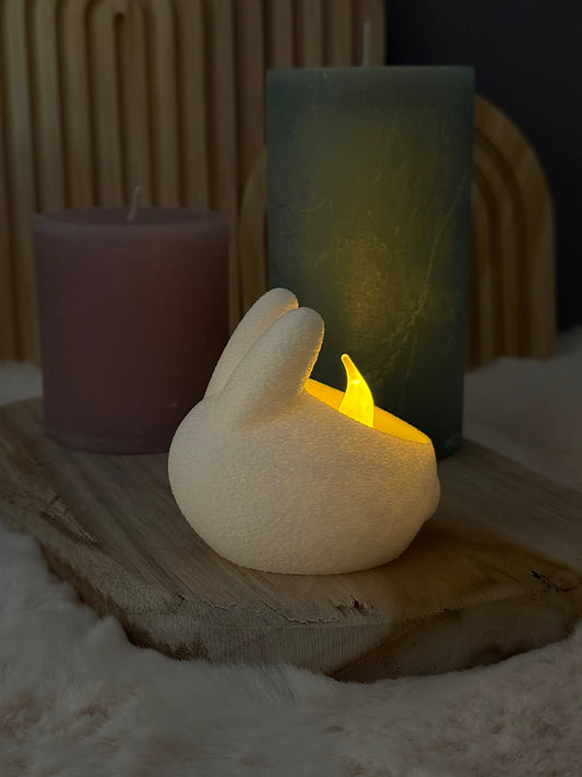 Hasen-Teelichthalter Fomio