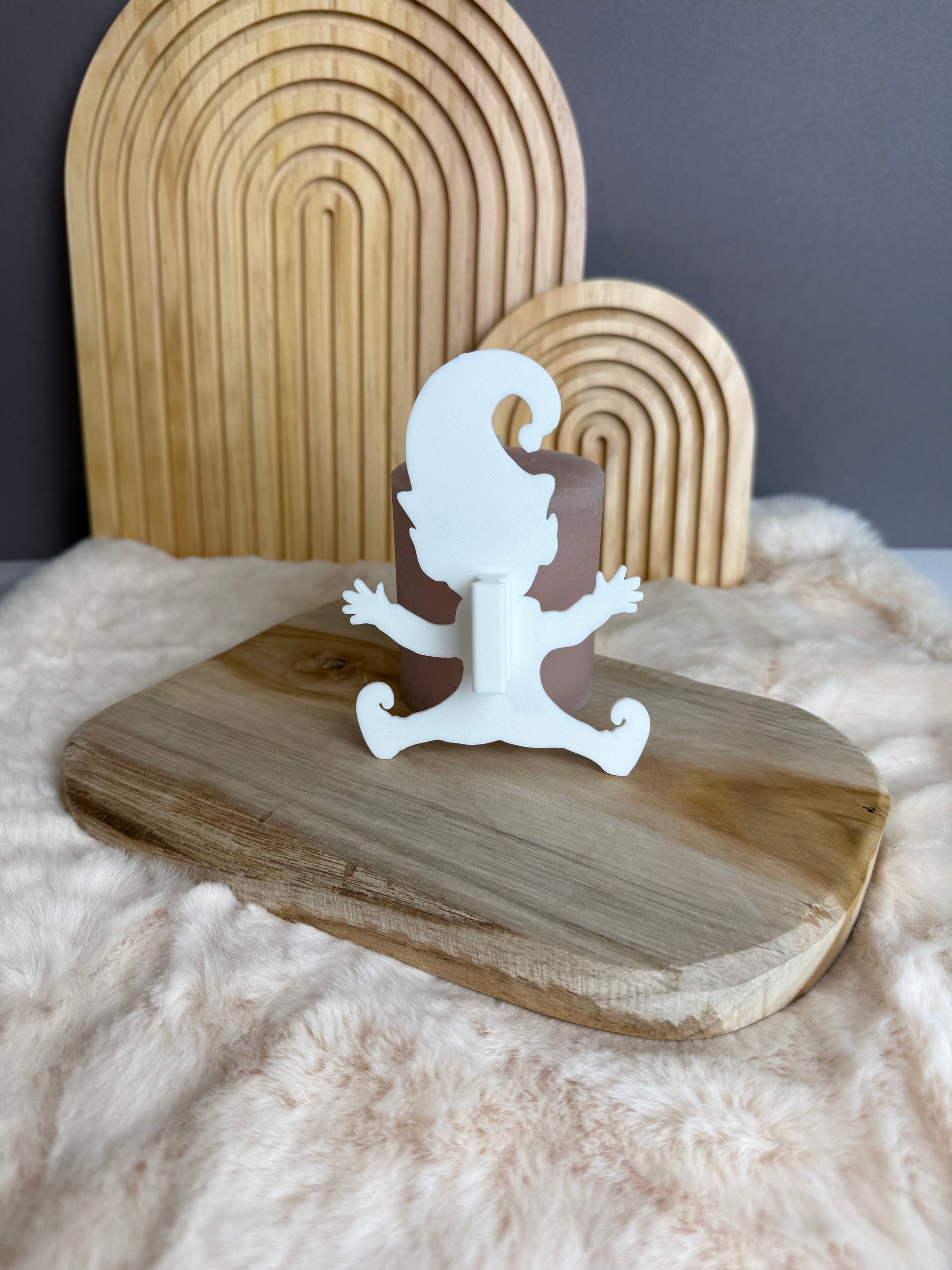 Wichtel - Spuren Schablone Fomio