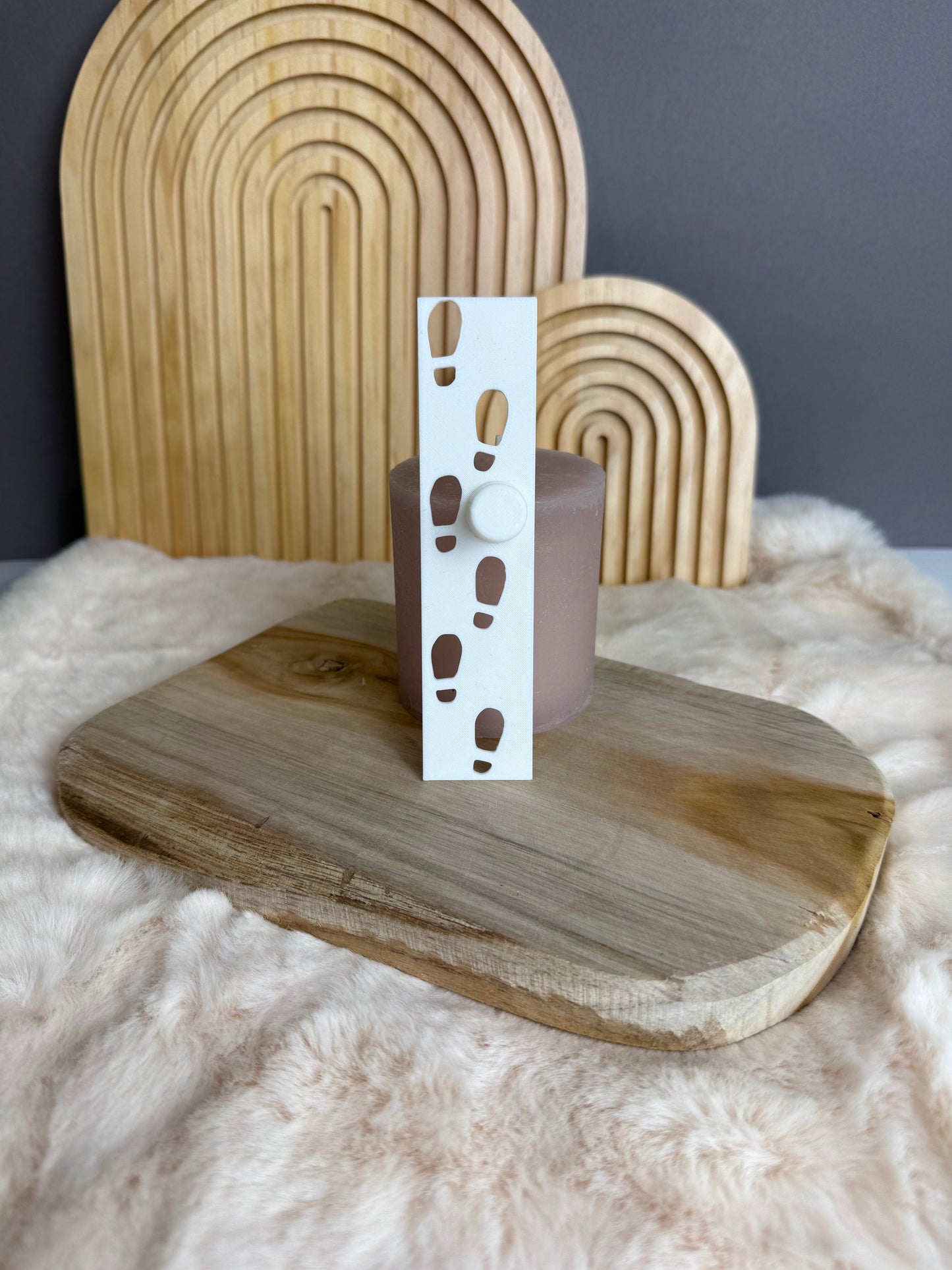 Wichtel - Spuren Schablone Fomio