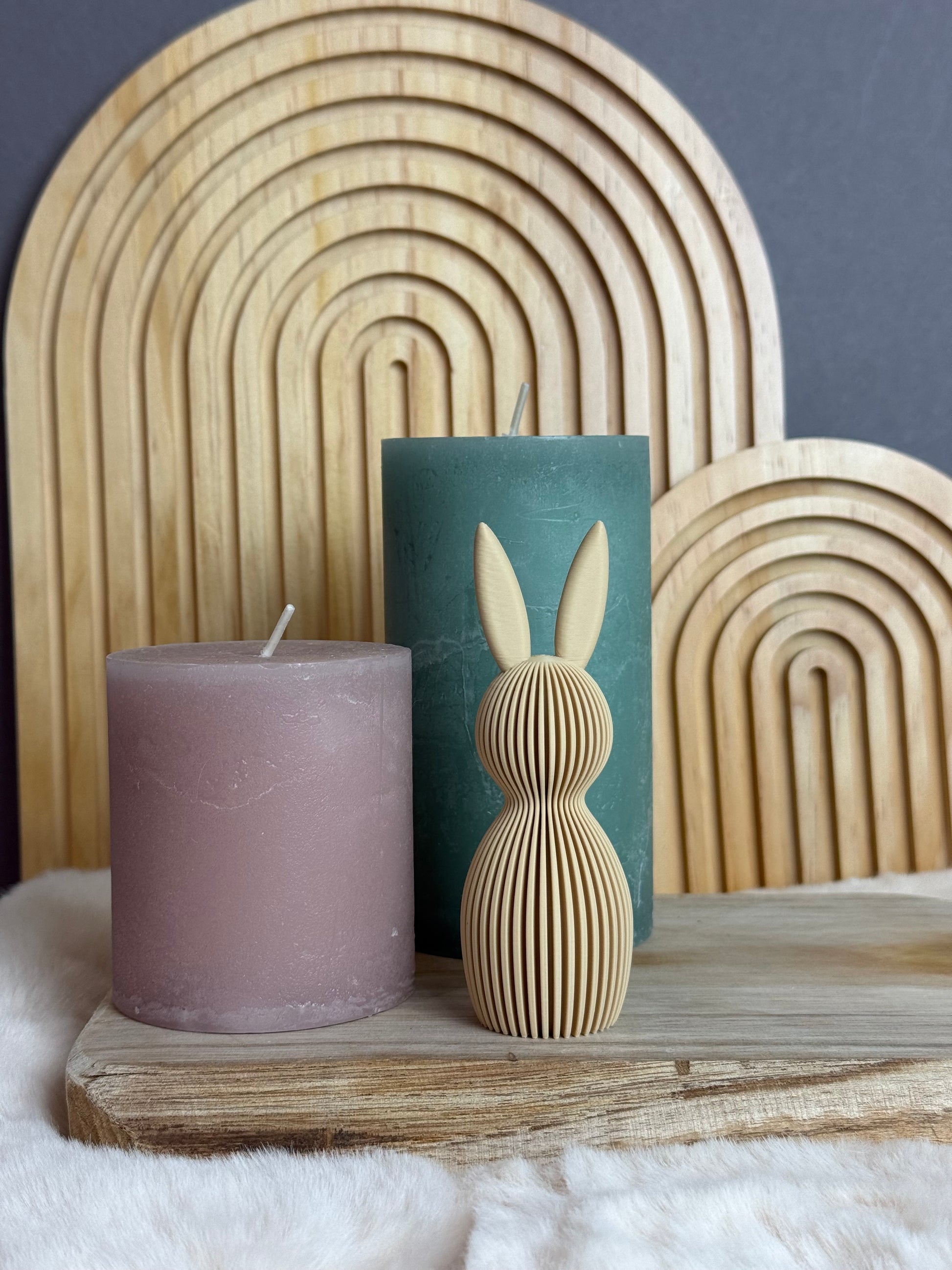 Osterhase-Klein-Beige