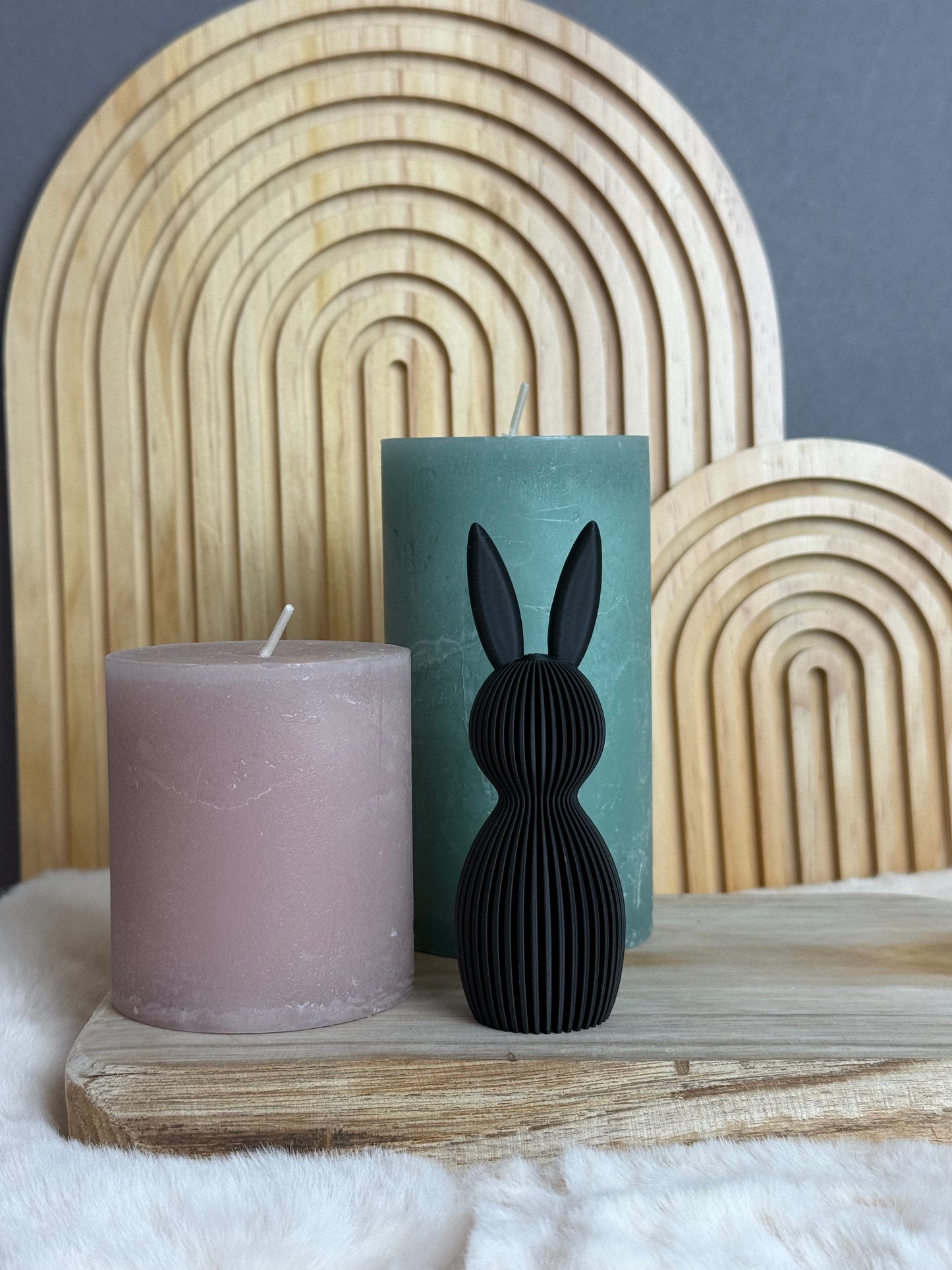 Osterhase-Klein-Schwarz