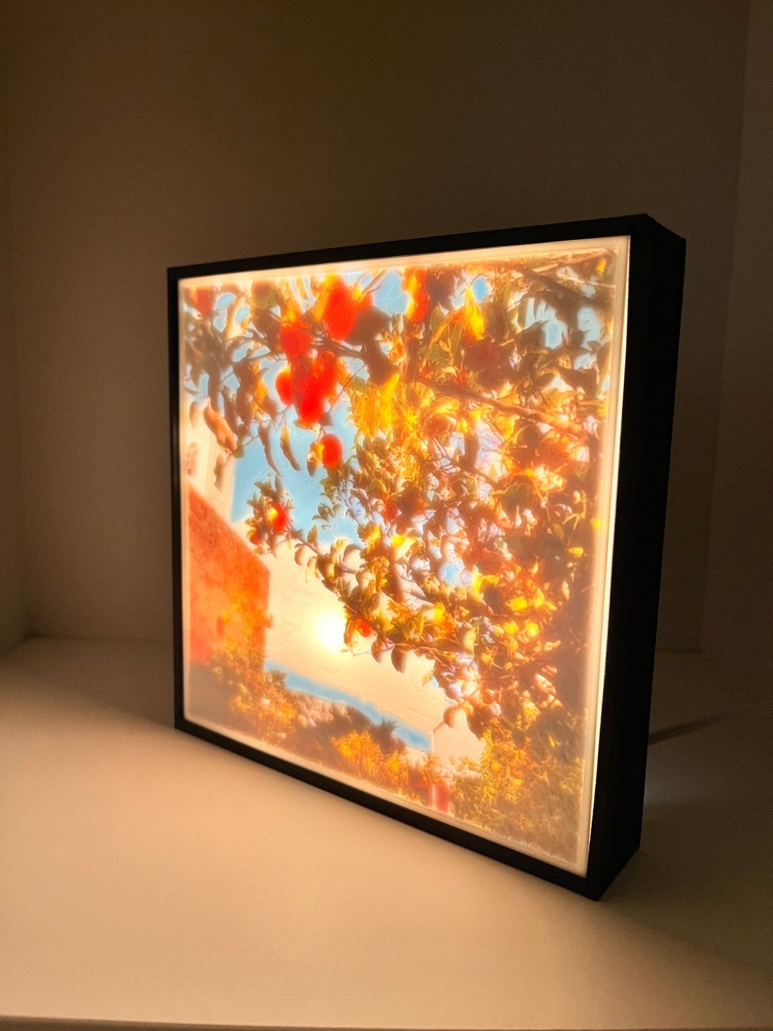 Lithophanes Bild - Bunt - Fomio