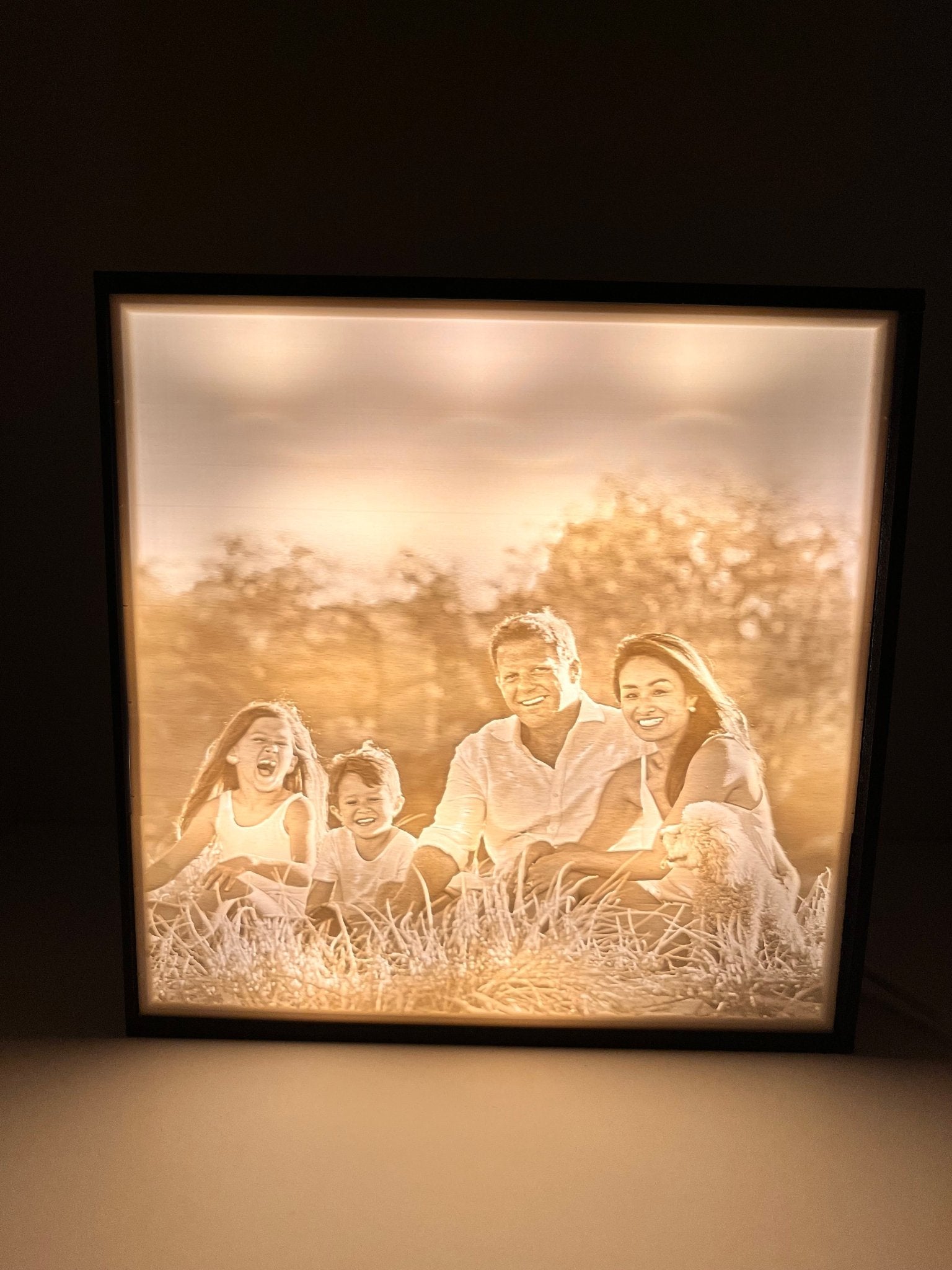 Lithophanes Bild - Weiß - Fomio