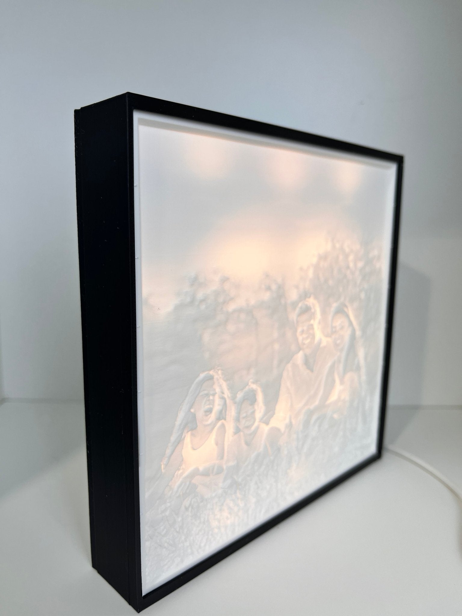 Lithophanes Bild - Weiß - Fomio